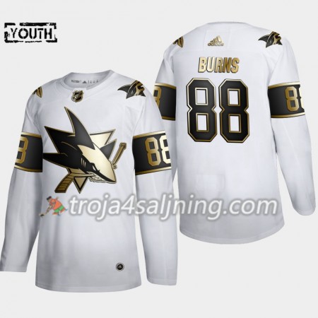 San Jose Sharks tröja Brent Burns 88 2019-2020 Adidas Golden Edition Vit Authentic - NHL Tröjor Barn San Jose Sharks tröja Brent Burns 88 2019-2020 Adidas Golden Edition Vit Authentic - NHL Tröjor Barn